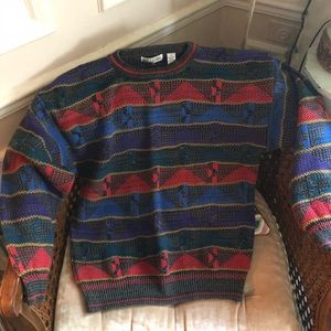 Vintage City Streets Sweater